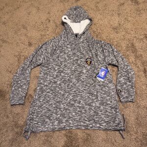 Cleveland Cavaliers Hoodie Adult Large Gray Pullover Long Sleeve NBA Basketball